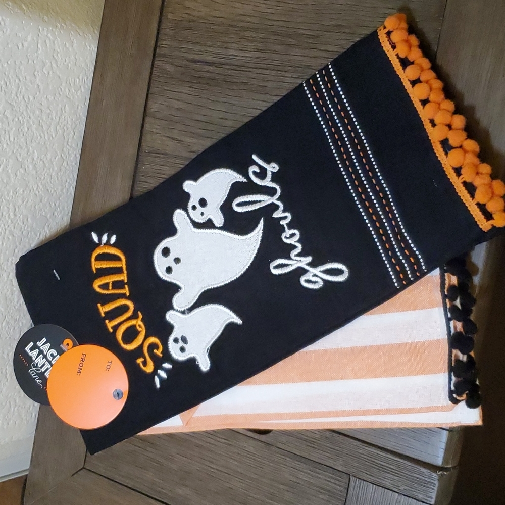 Squad Ghouls Ghosts Set of 2 Decorative Kitchen Towels